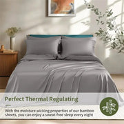 Sleepwyn Luxury Bamboo Bed Sheets Set (4pcs)