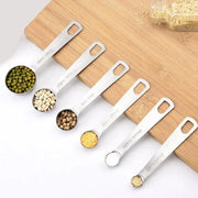 Sleepwyn Stainless Steel Measuring Spoons Set (6 Pcs)