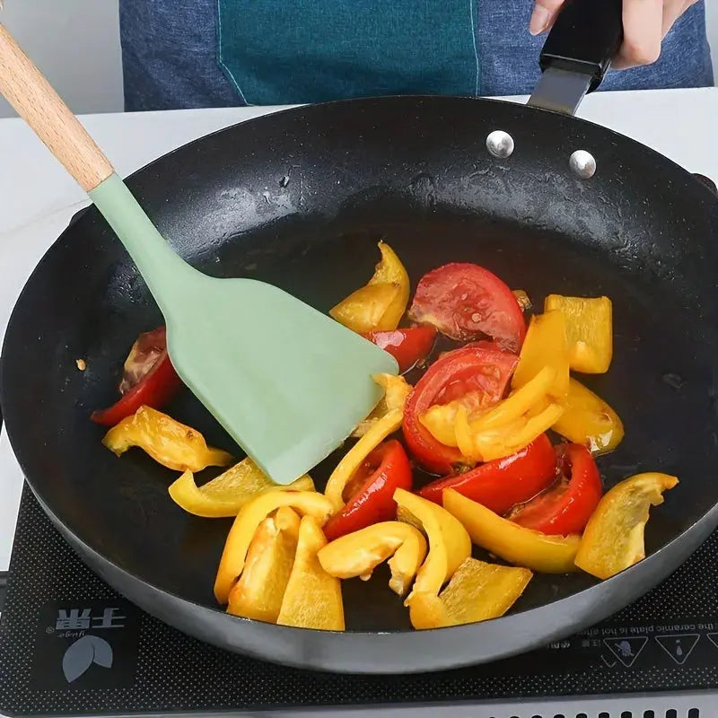 Sleepwyn Silicone Kitchen Utensils Set (12 Pcs)