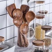 Sleepwyn Wooden Kitchen Utensils Set (6 Pcs)