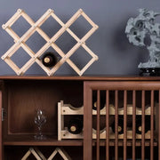 Sleepwyn Foldable Wooden Wine Rack