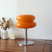 Sleepwyn Glass Mushroom Lamp with Dimmable Light