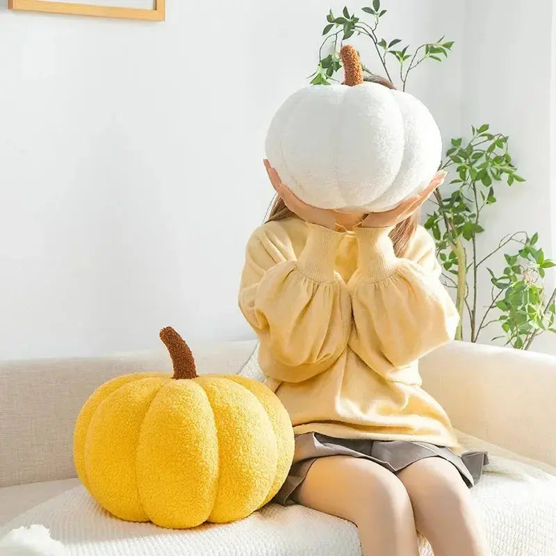 Sleepwyn Nordic Plush Pumpkin Decorative Cushion