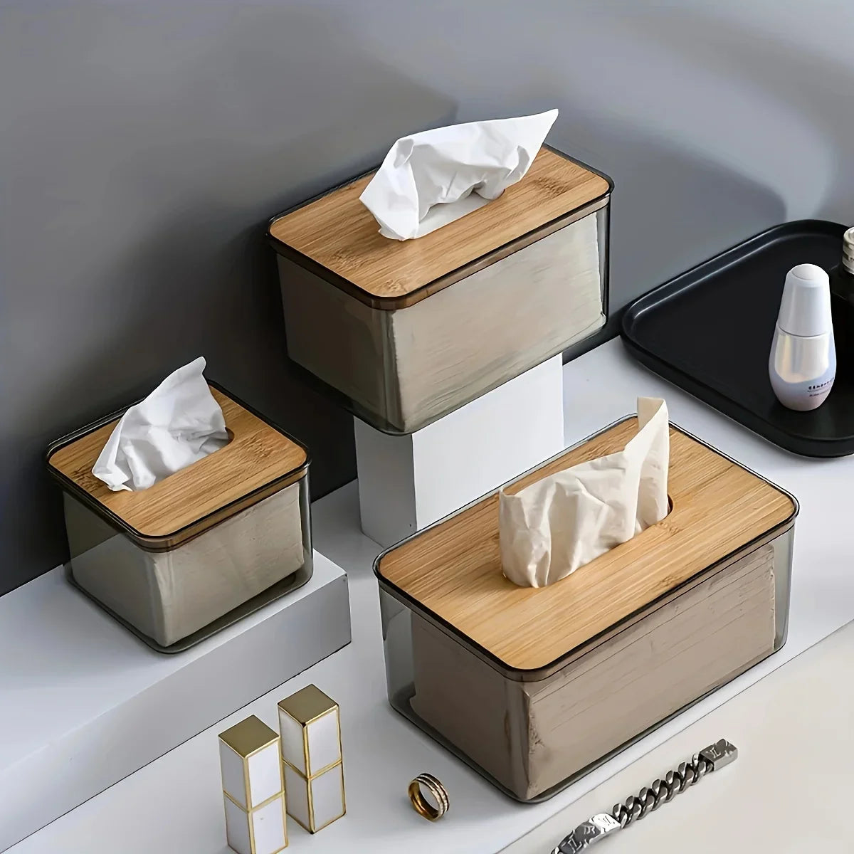 Sleepwyn Bamboo Tissue Holder