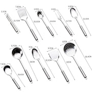 Sleepwyn Stainless Steel Wok Spatula Set (2Pcs)