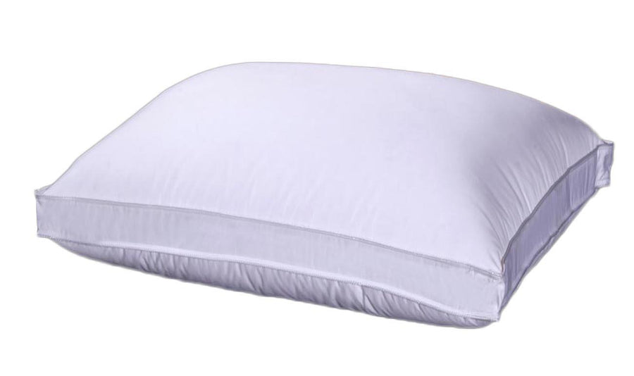 Adjustable White Duck Down Pillow (Medium to Firm) 50/50 Down & Feather
