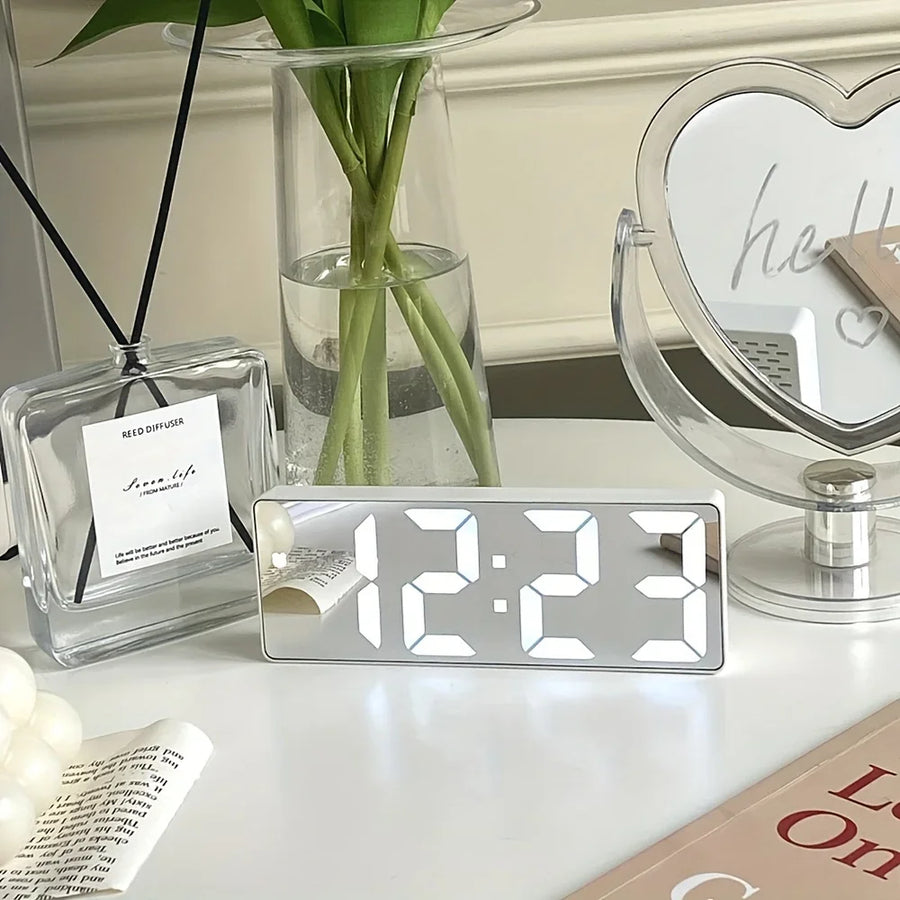 Sleepwyn Minimalist Mirror Alarm Clock