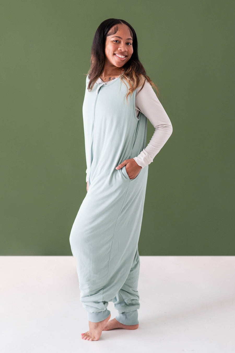 Adult Sleep Sack in Sage