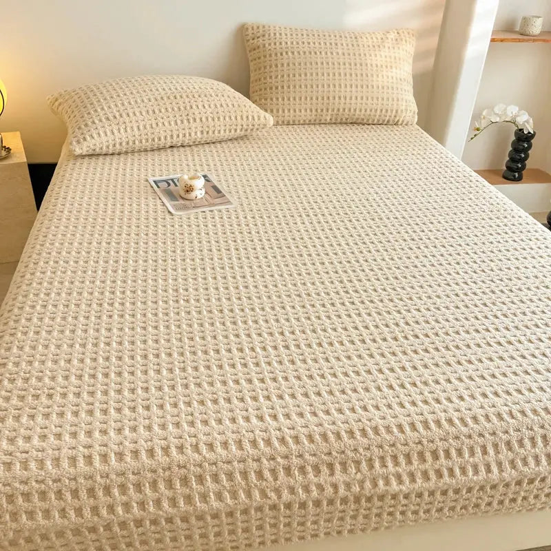 Sleepwyn Waffle Fleece Fitted Sheet