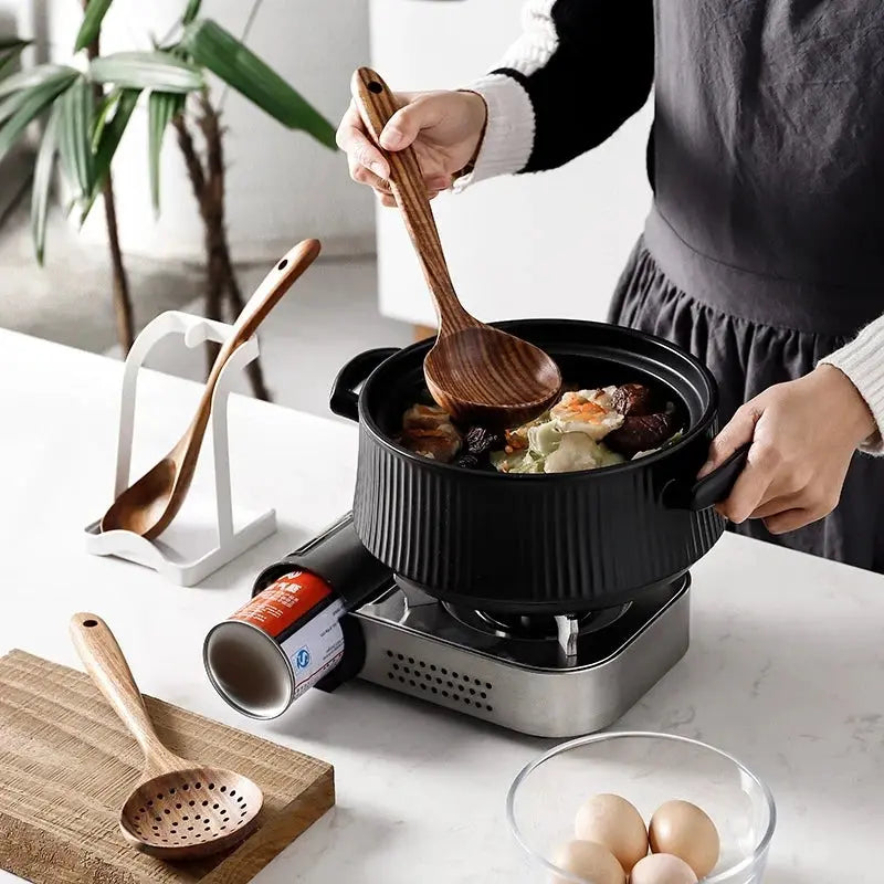 Sleepwyn Wooden Kitchen Utensils Set (6 Pcs)