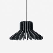 Sculptural Layered Felt Pendant Lamp
