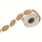 Sleepwyn Kraft Round Label Roll (500 Pcs)