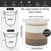 Sleepwyn Woven Laundry Storage Basket