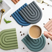 Sleepwyn Rainbow Silicone Trivets (2 Pcs)
