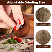 Sleepwyn Wooden Pepper Grinder Set