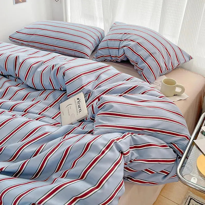 Sleepwyn Striped Bedding Set (4 Pcs)