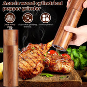 Sleepwyn Wooden Pepper Grinder Set