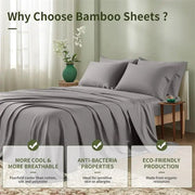 Sleepwyn Luxury Bamboo Bed Sheets Set (4pcs)
