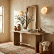 Semicircular Alabaster Wall Lamp