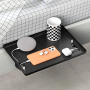 Sleepwyn Clip On Bedside Shelf with Cable Catch Organizer