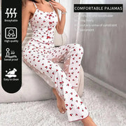 Sleepwyn Women’s Transparent Mesh Lace Pajama Set