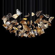 Windswept Leaf Chandelier