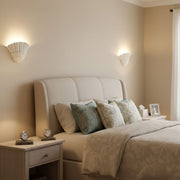 Pleated Shell Wall Light