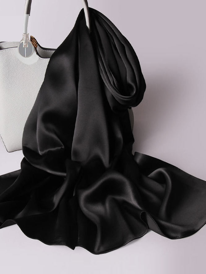 100% Mulberry Silk Long Scarf/Shawl 170x53cm