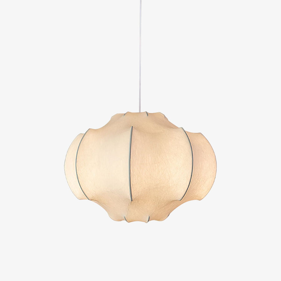 Silken Lotus Silk Pendant Lamp