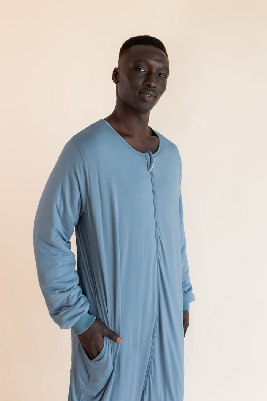 Long Sleeve Adult Sleep Bag Walker in Slate