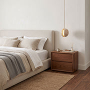 Sliced Travertine Globe Pendant Lamp