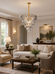 Smoke Gray Empire Chandelier