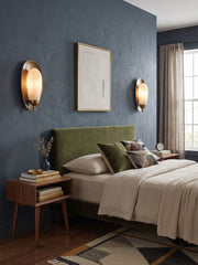 Solenne Alabaster Halo Wall Light