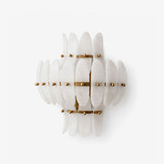 Solenne Alabaster Petal Wall Sconce