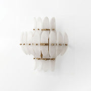 Solenne Alabaster Petal Wall Sconce