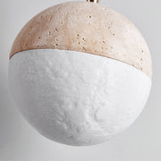 Soren Travertine Pendant Light