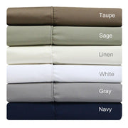 Split Top King Sheets 300 Thread Count 100% Cotton (Half Split Fitted)