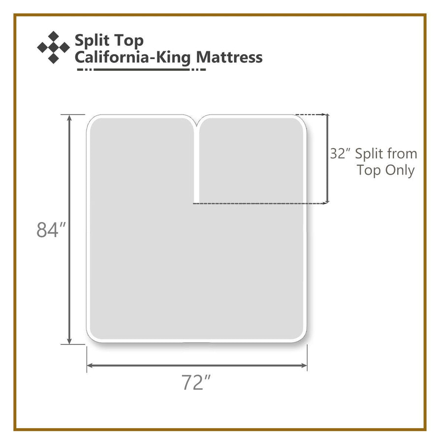 FlexTop California King Adjustable Sheet Set - 300 Count Solid Sateen