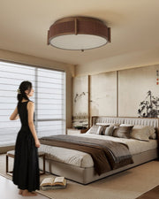 Bamboo Weave Ceiling Lamp