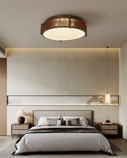 Bamboo Weave Ceiling Lamp