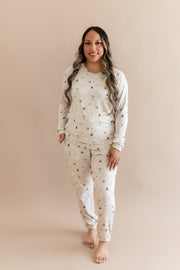 Women's Jogger Pajama Set in Starry Icon