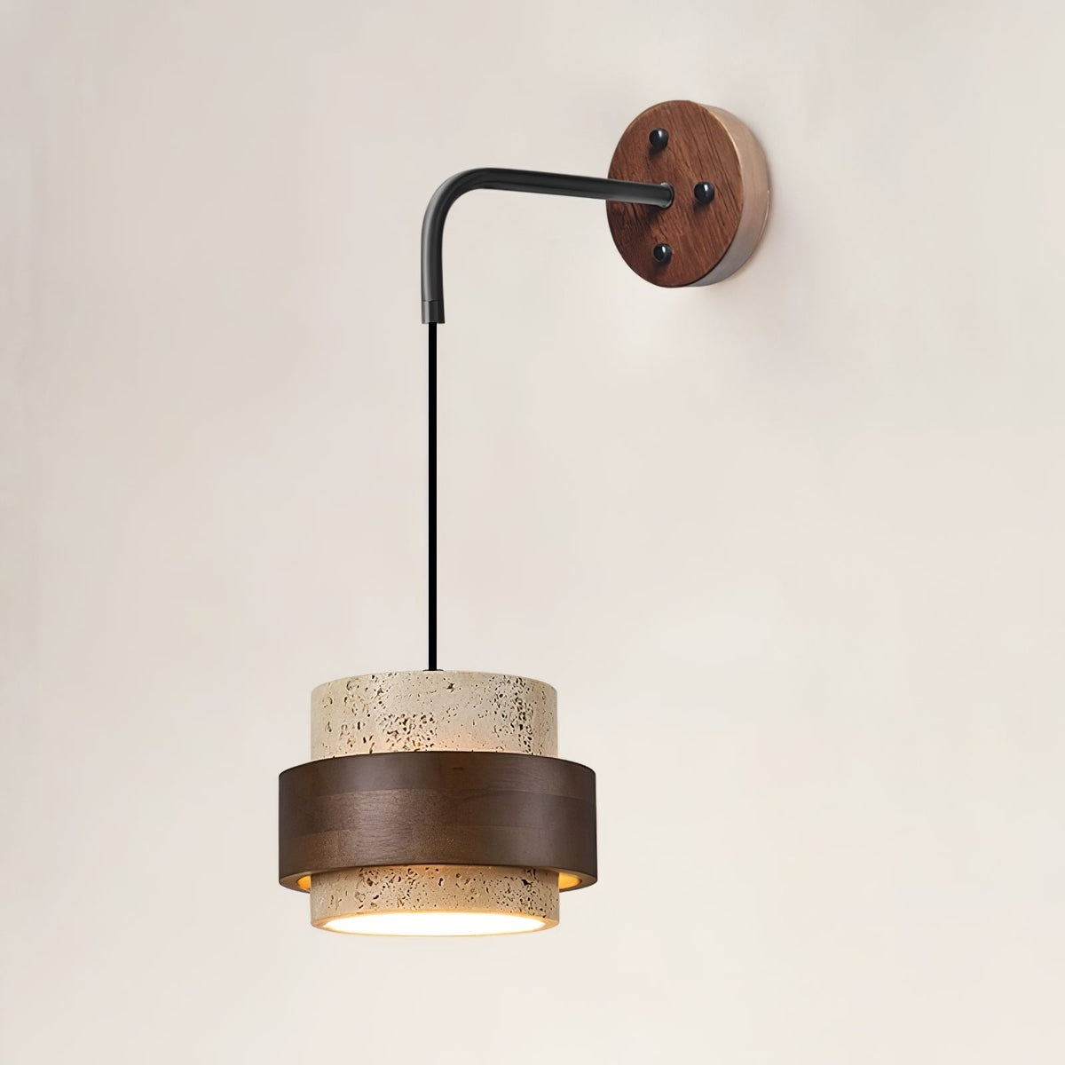 Stonova Travertine Wall Sconce