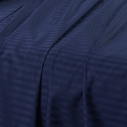 King Flat Sheet 110 X 102 Inches - Damask Stripe 100% Egyptian Cotton