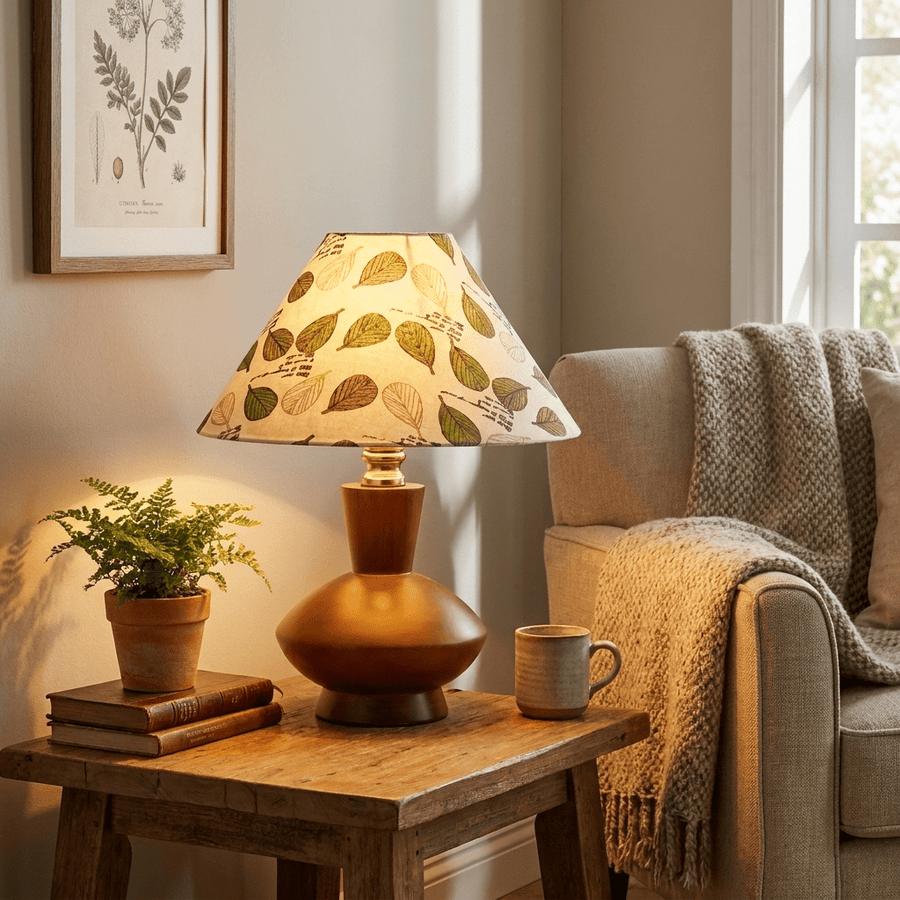 Forest Leaf Table Lamp