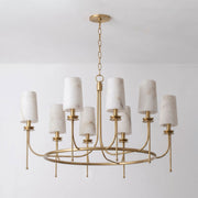 Sutton Alabaster Ring Chandelier