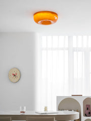 Swirl Glass Ceiling Lamp