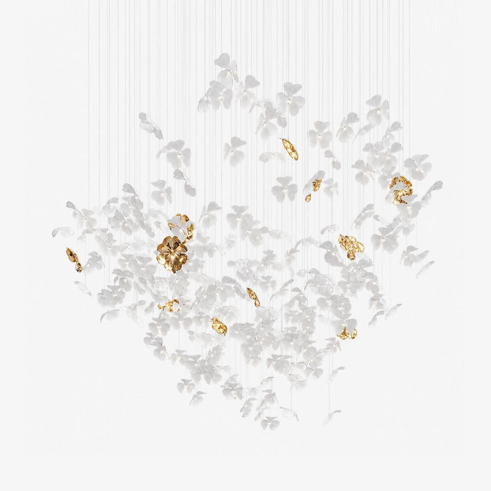 Sylvara Ceramic Blossom Chandelier