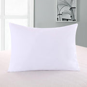 Luxury Zipper Pillowcase & Protector 600 Thread Count 100% Cotton (Pair)