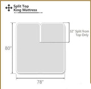 Luxury & Heavyweight Bamboo 600 - Split Top King Fitted Sheet
