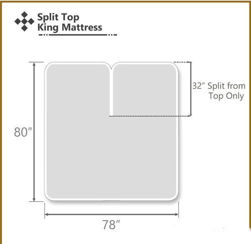 Luxury & Heavyweight Bamboo 600 - Split Top King Fitted Sheet